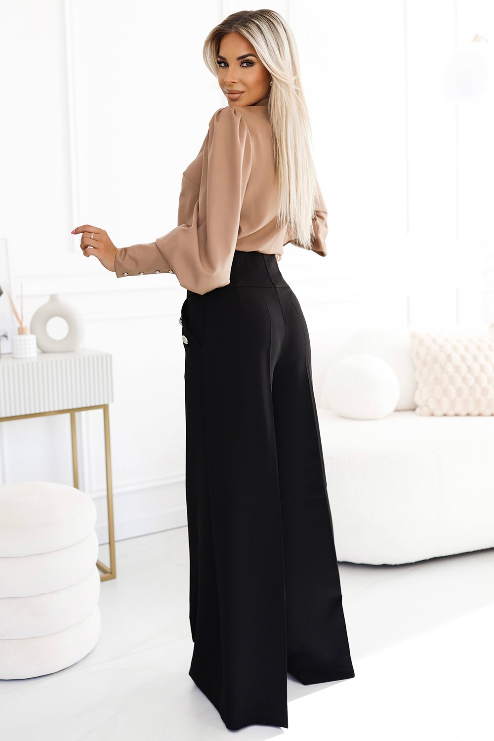  Trousers model 204444 Numoco  black
