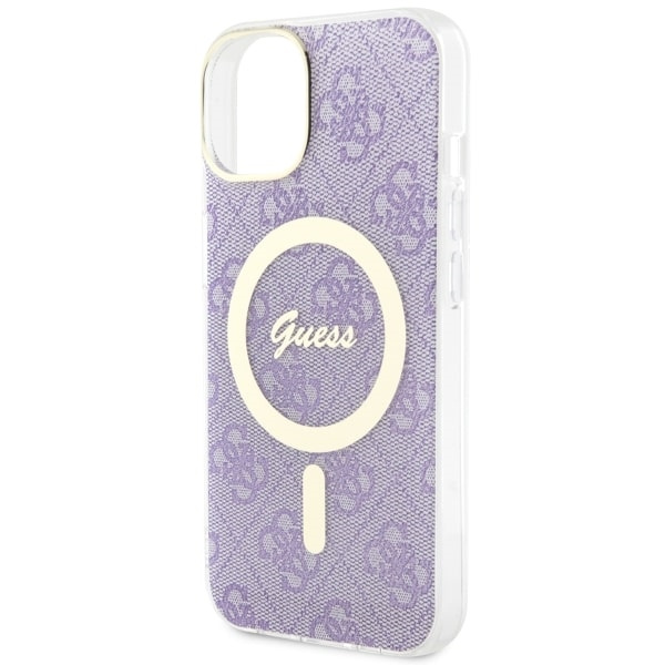 Case Guess GUHMP14MH4STU Apple iPhone 14 Plus purple/purple hardcase 4G MagSafe