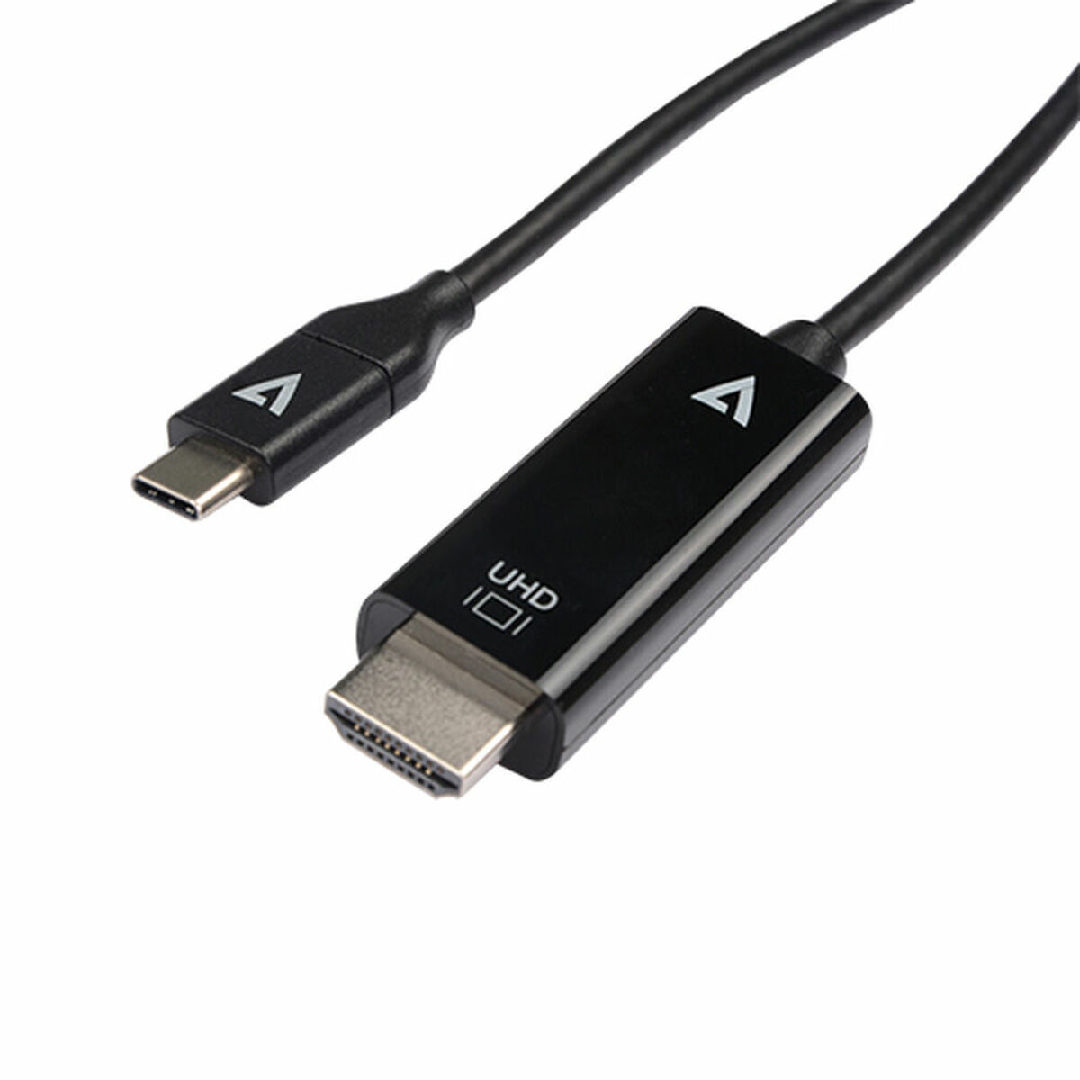 USB-C-zu-HDMI-Adapter V7 V7UCHDMI-1M 1 m Schwarz