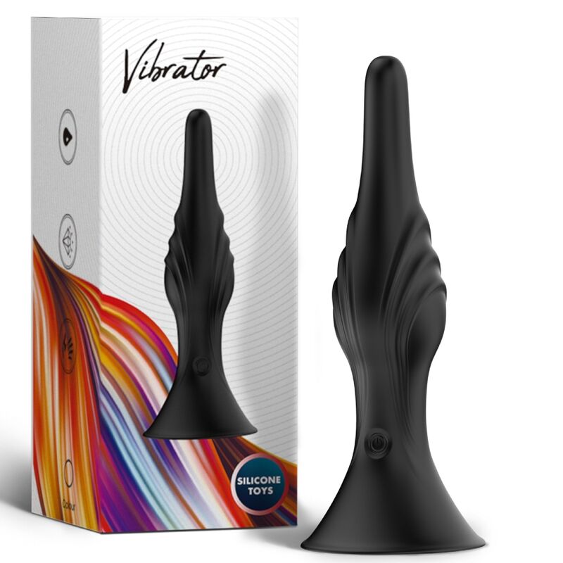 ARMONY - VIBRATOR & ANAL PLUG REMOTE CONTROL BLACK