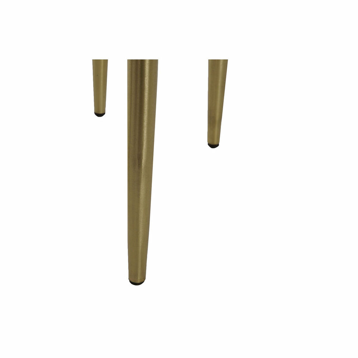 Set of 3 small tables DKD Home Decor Black Golden Metal White Green Marble Modern (68 x 46,5 x 53 cm) (3 Units)