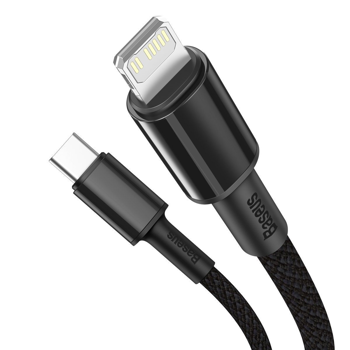 Baseus High Density Braided Cable Type-C to Lightning, PD, 20W, 1m (Black)