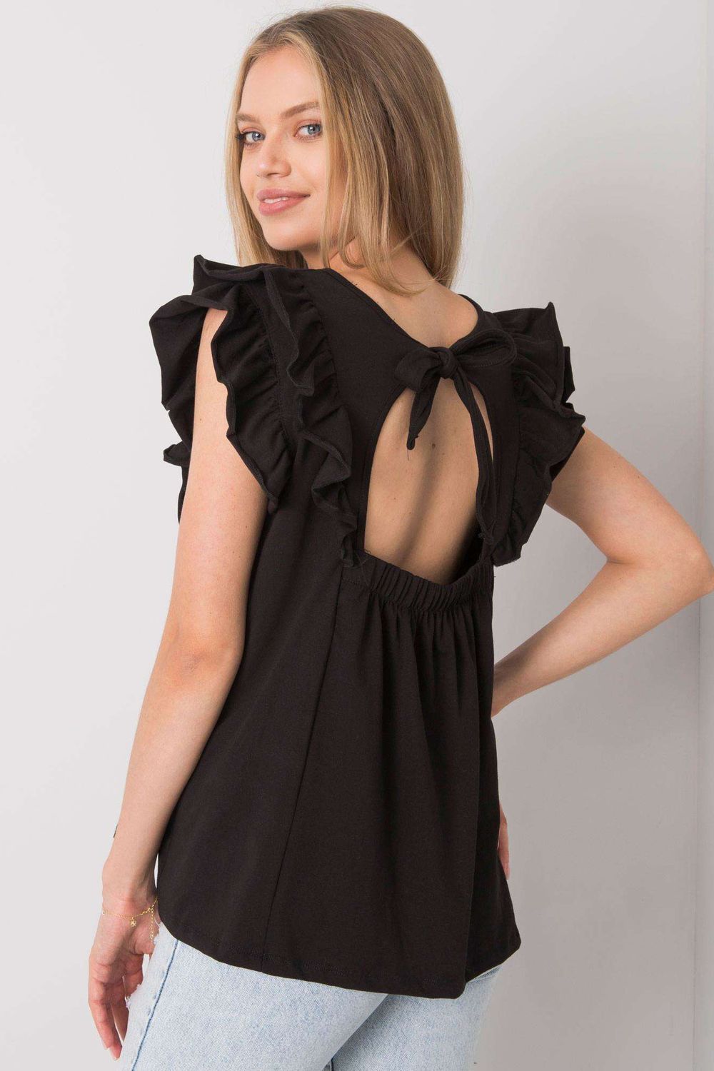  Blouse model 167517 Och Bella  black