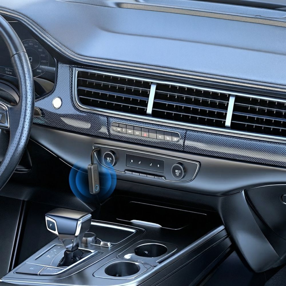 Adapter Tech-Protect Ultraboost AU02 Audio Adapter AUX Bluetooth 5.4 Black