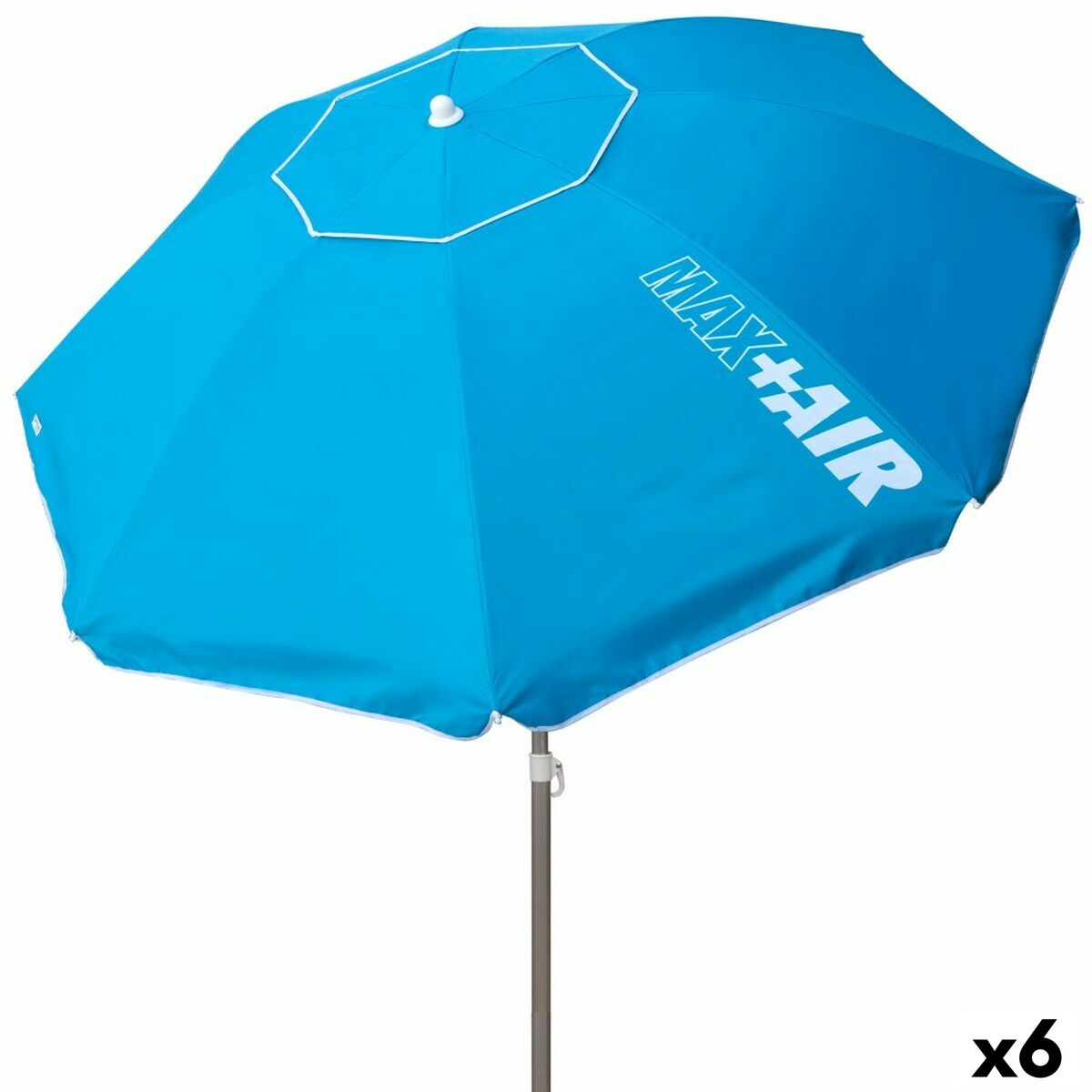 Sunshade Aktive Blue 220 x 216 x 220 cm Steel (6 Units)