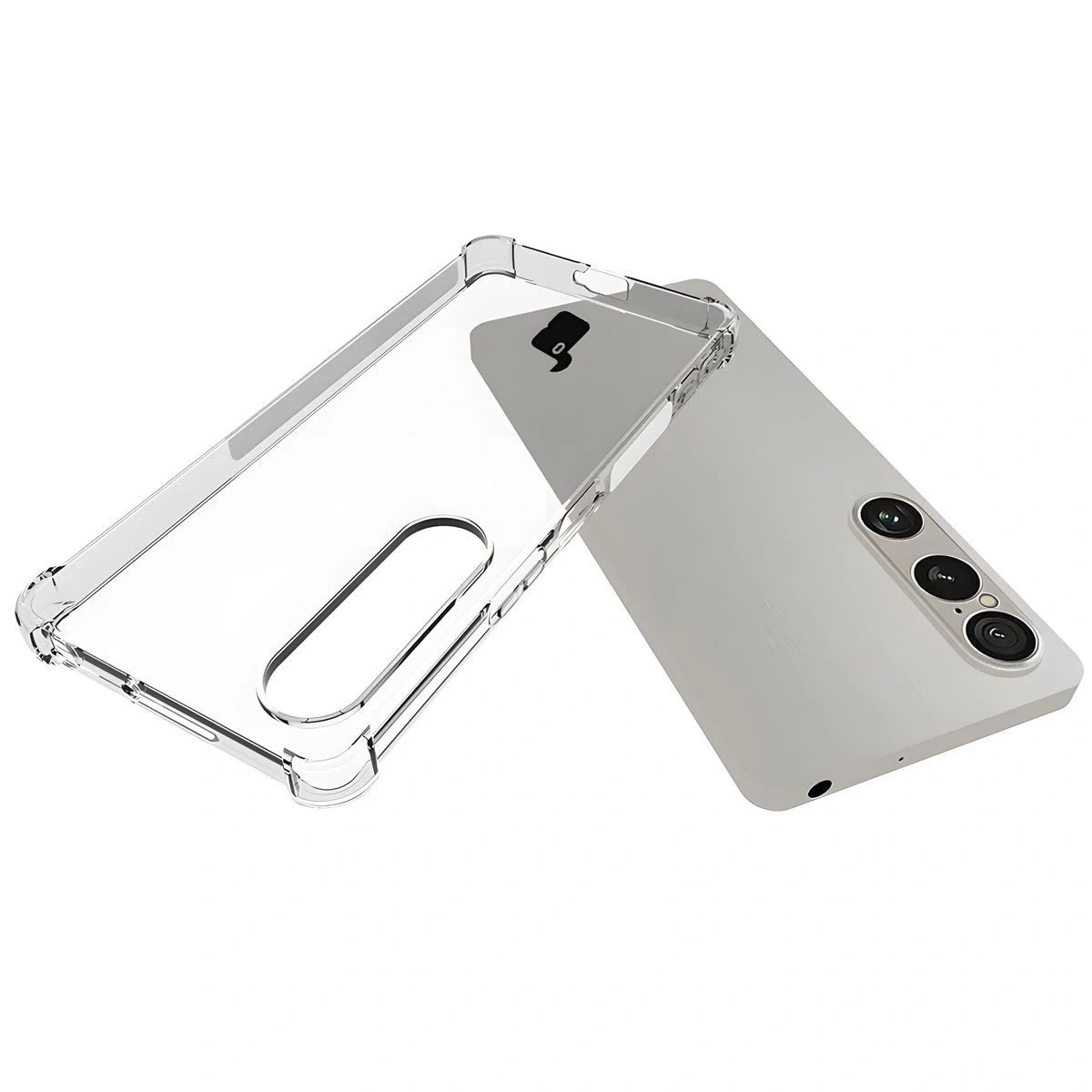 Elastyczne etui Bizon Case Salpa do Sony Xperia 1 VII przezroczyste