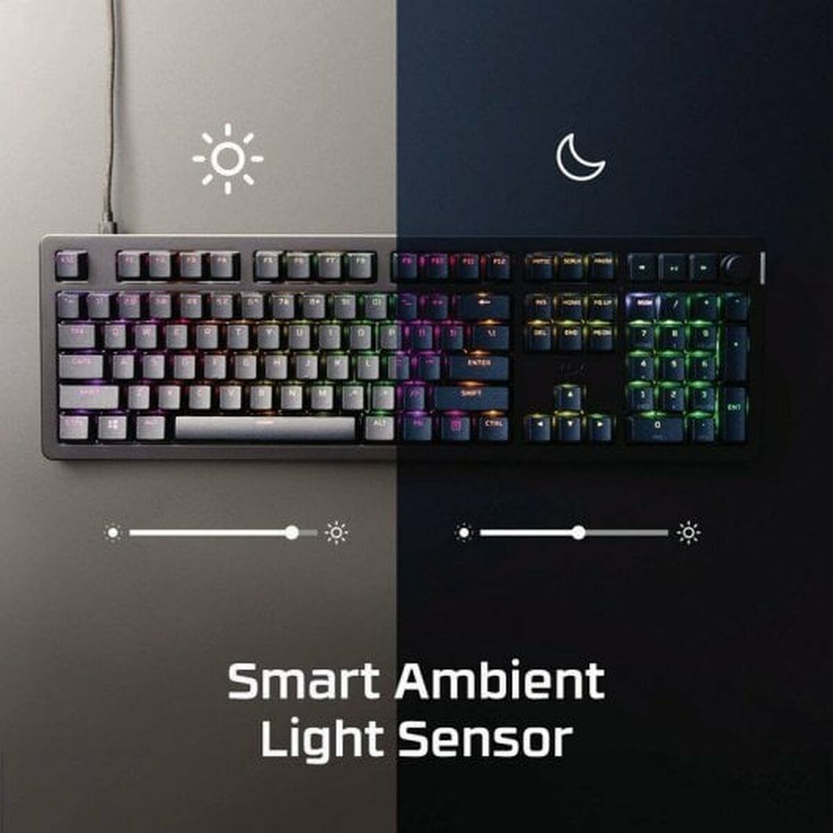Keyboard HyperX 7G7A3AA#ABE Black Keyboard HyperX 7G7A3AA#ABE Black