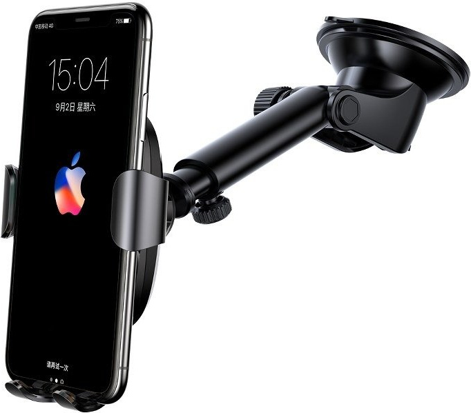 Baseus Gravity Car Mount with inductive charger Qi (Black)