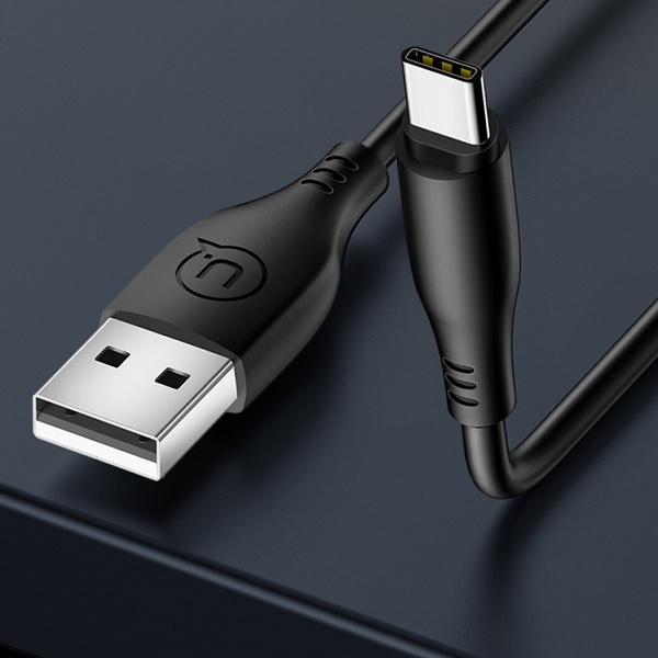 USAMS Cable U18 USB-C 2A Fast Charge 1m black SJ267USB01 (US-SJ267)