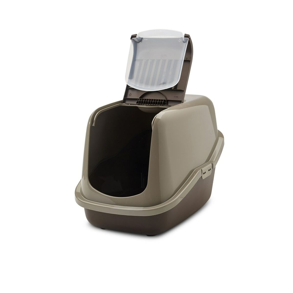 Cat Litter Box Savic Nestor Grey Bronze Plastic