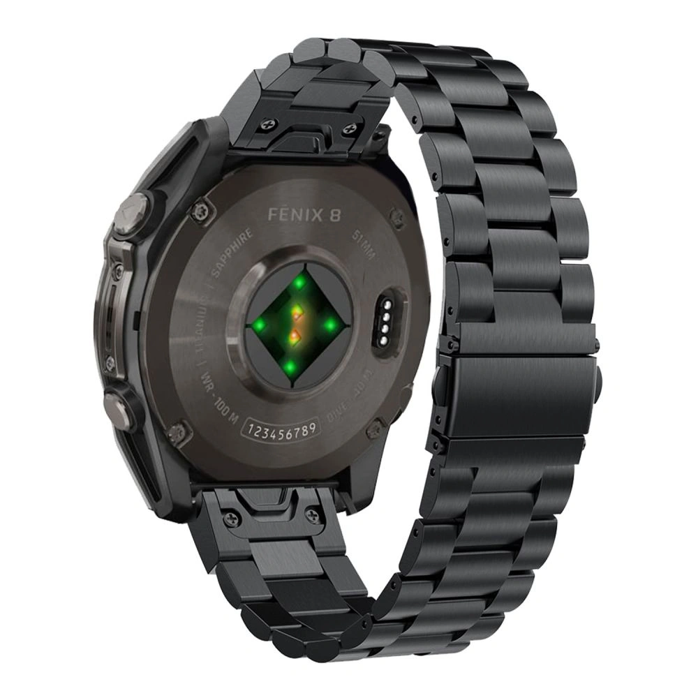 Tech-Protect Stainless Garmin Fenix 5 / 6 / 6 Pro / 7 / 8 47mm / E Black