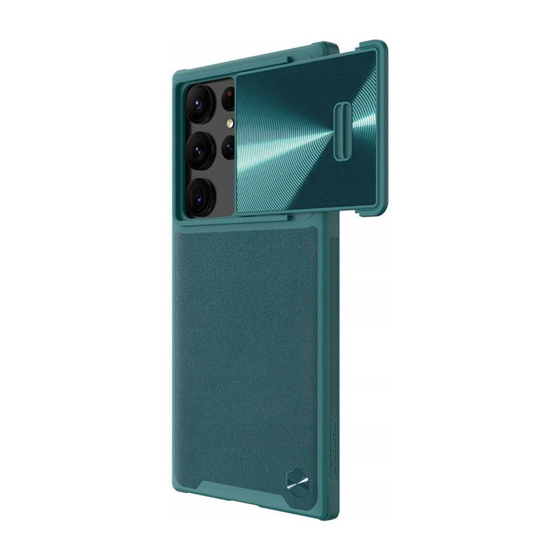 Nillkin CamShield Leather Samsung Galaxy S23 Ultra (green)