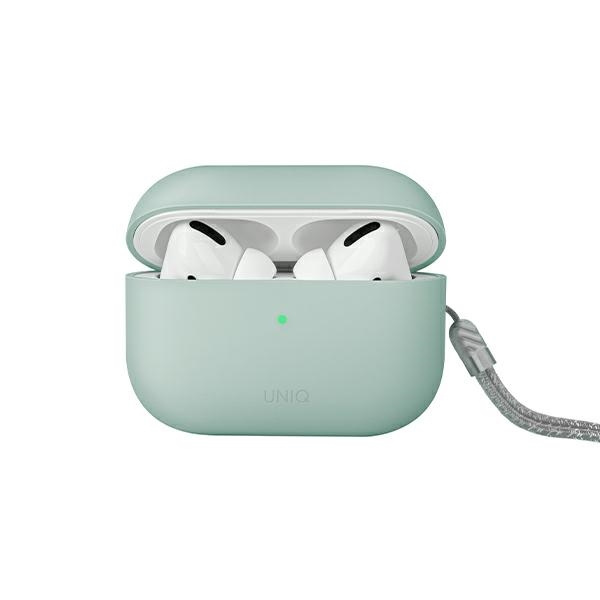UNIQ Lino Apple AirPods Pro 2 Silicone mint green