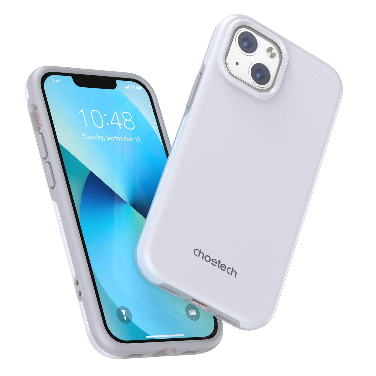 Choetech PC0112-MFM-WH MFM Anti-drop Made For MagSafe Apple iPhone 13 white