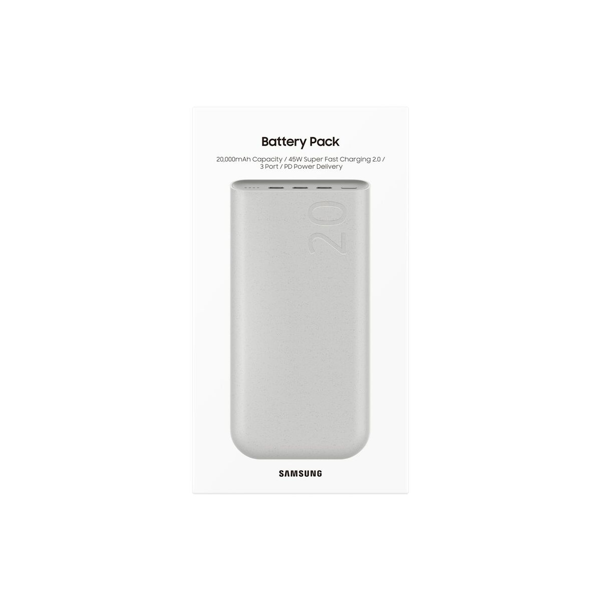 Powerbank Samsung EB-P4520XUEGEU Beige 20000 mAh (1 Unit)