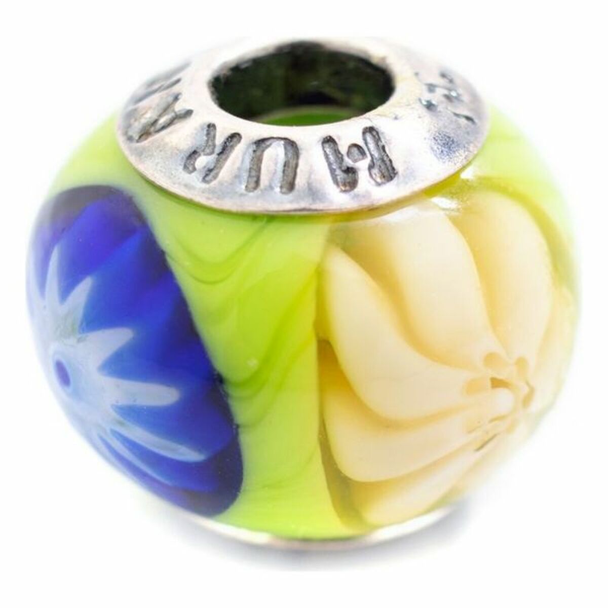 Paciorek Damski Viceroy VMB0025-22 Niebieski Kolor Zielony Fioletowy (1 cm)