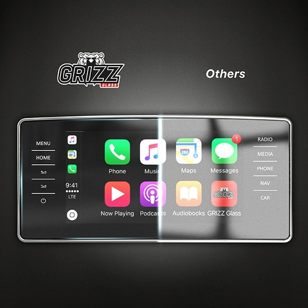 Matte GrizzGlass CarDisplay Protection Mini Cooper SE 2019-2023