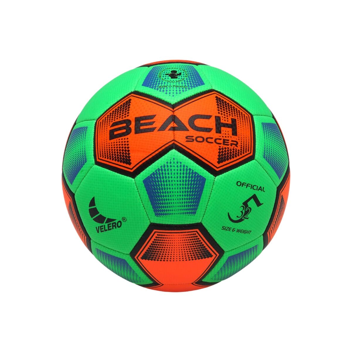 Beach Soccer Ball PVC Ø 20 cm Green 20-23 cm