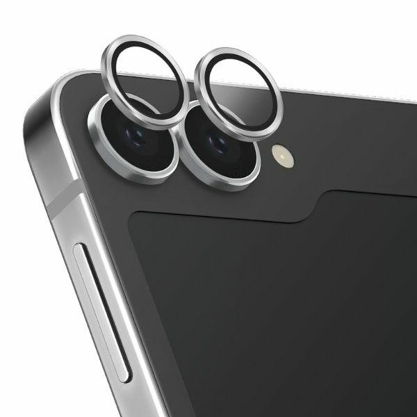 UNIQ Optix Aluminium Camera Lens Protector Samsung Galaxy Z Flip6 sterling silver