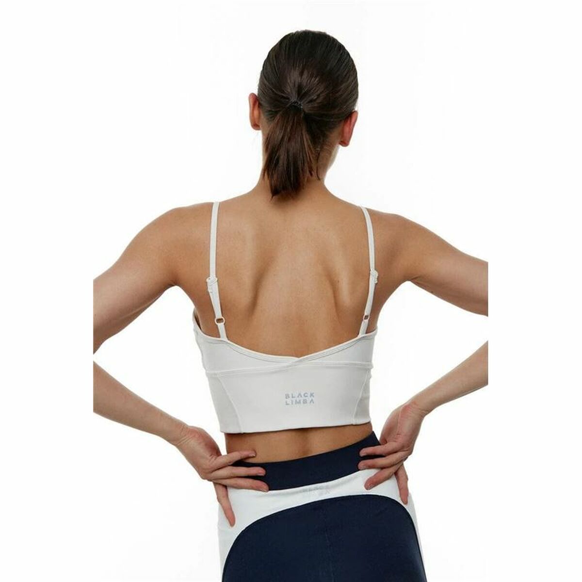 Women’s Sports Top Black Limba Furina  Cream