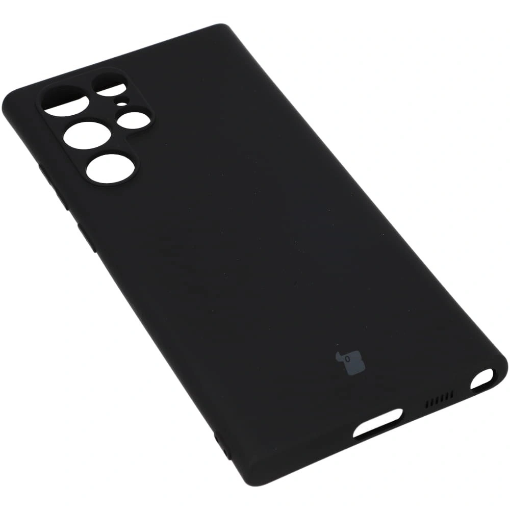 Bizon Case Silicone Samsung Galaxy S22 Ultra black