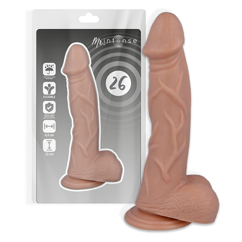 MR INTENSE - 26 REALISTIC COCK 22CM -O- 4.4 CM