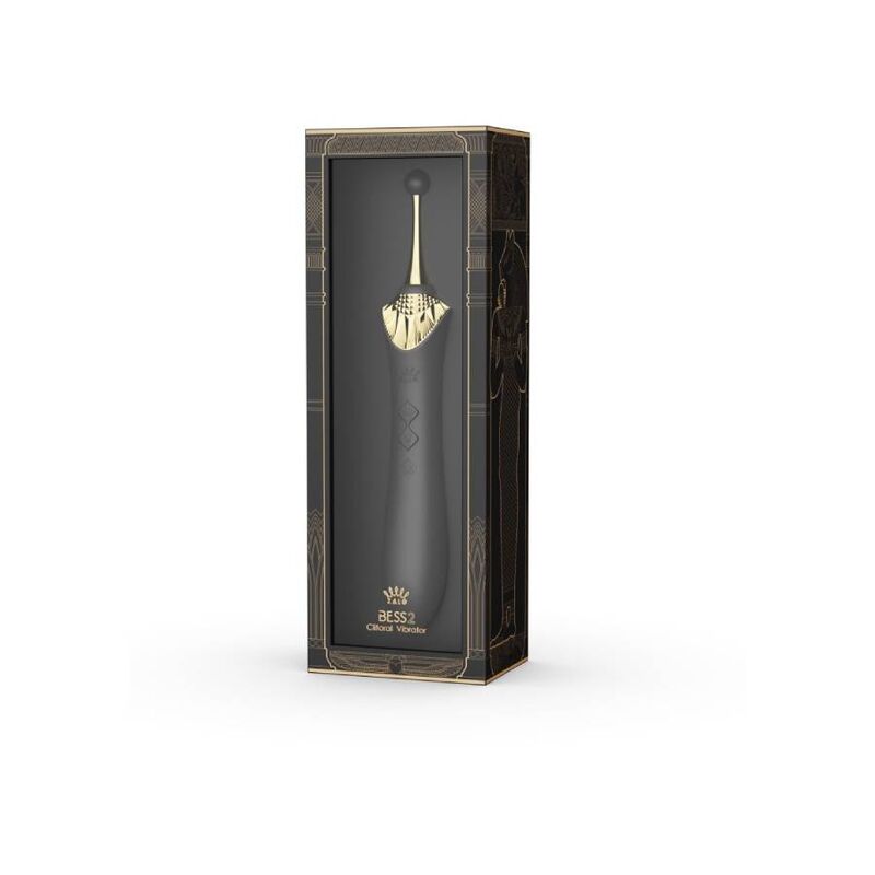 ZALO - BESS 2 CLITORAL MASSAGER BLACK ZALO - BESS 2 CLITORAL MASSAGER BLACK