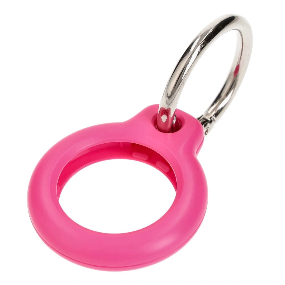 Bizon Case Locator Keychain Apple AirTag pink