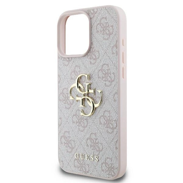 Case Guess GUHCP16X4GMGPI Apple iPhone 16 Pro Max hardcase 4G Big Logo pink