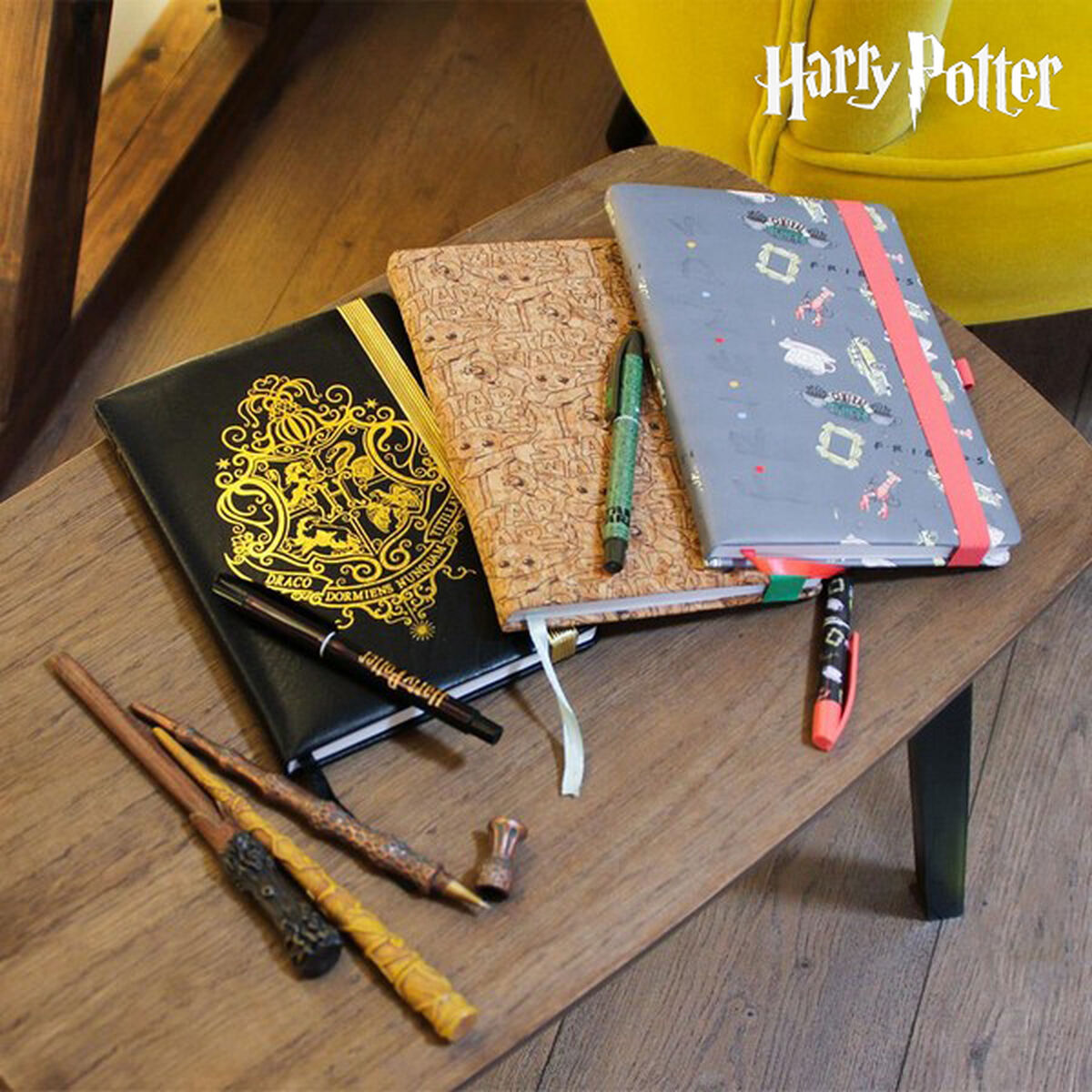 Stationery Set Harry Potter Black Stationery Set Harry Potter Black