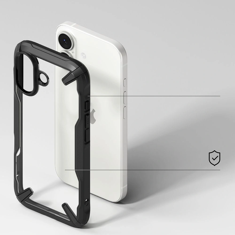Etui Ringke Fusion-X do Apple iPhone 17 Black
