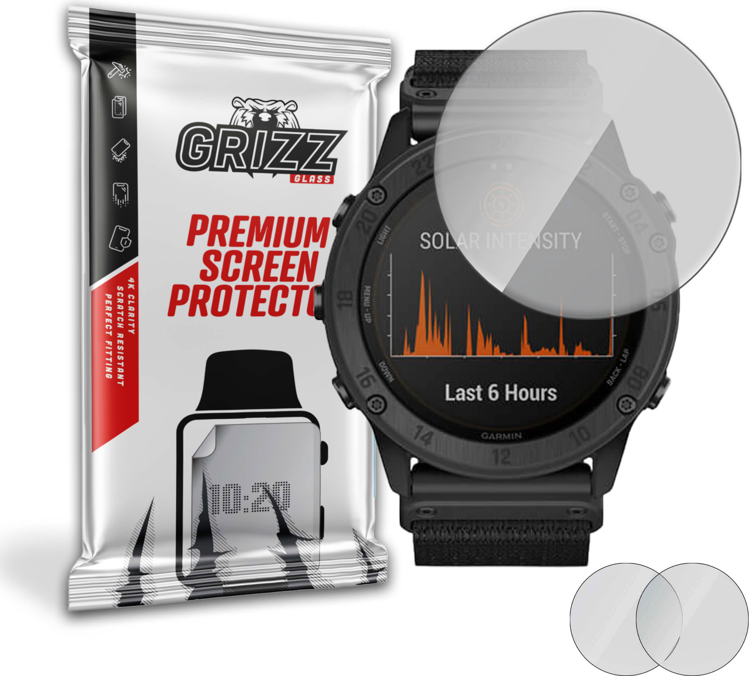 GrizzGlass PaperScreen Garmin Tactix Delta – Solar Edition