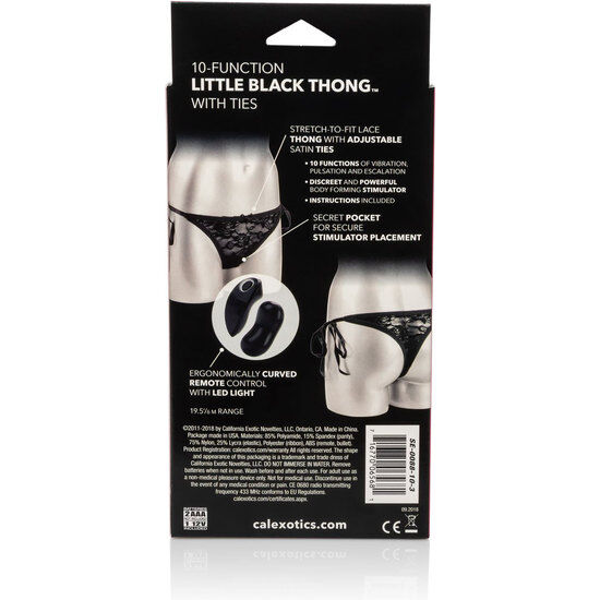 CALEX 10-FUNCTION THONG WITH TIES