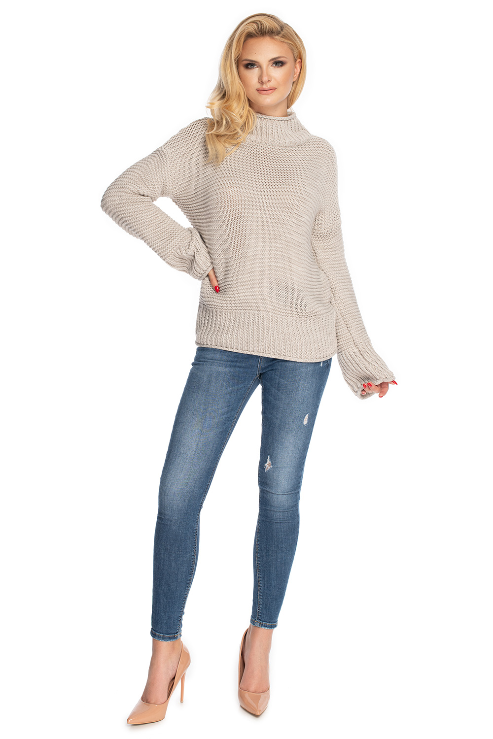  Jumper model 146918 PeeKaBoo  beige