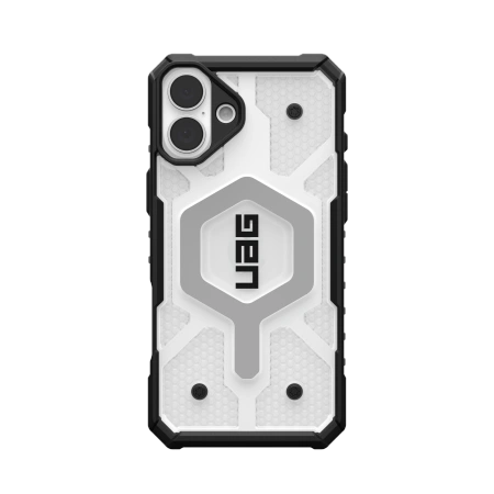 UAG Urban Armor Gear Pathfinder Clear MagSafe Apple iPhone 16 Plus MagSafe (ice/black)