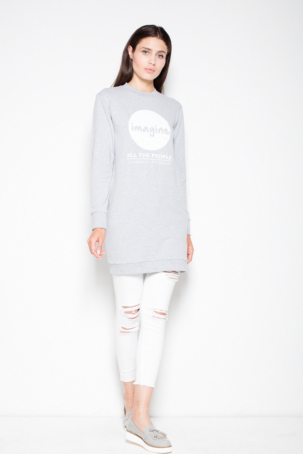  Sweatshirt model 77501 Venaton  grey