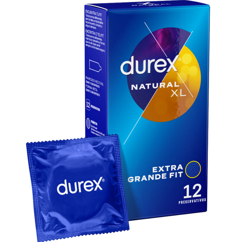 DUREX - NATURAL XL 12 UNITS