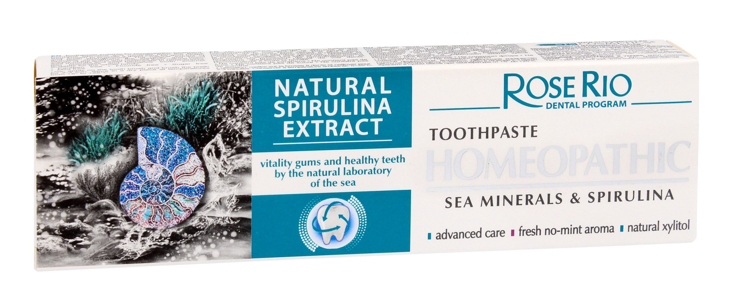 Rose Rio Pasta do zębów NATURAL SPIRULINA EXTRACT - 65ml