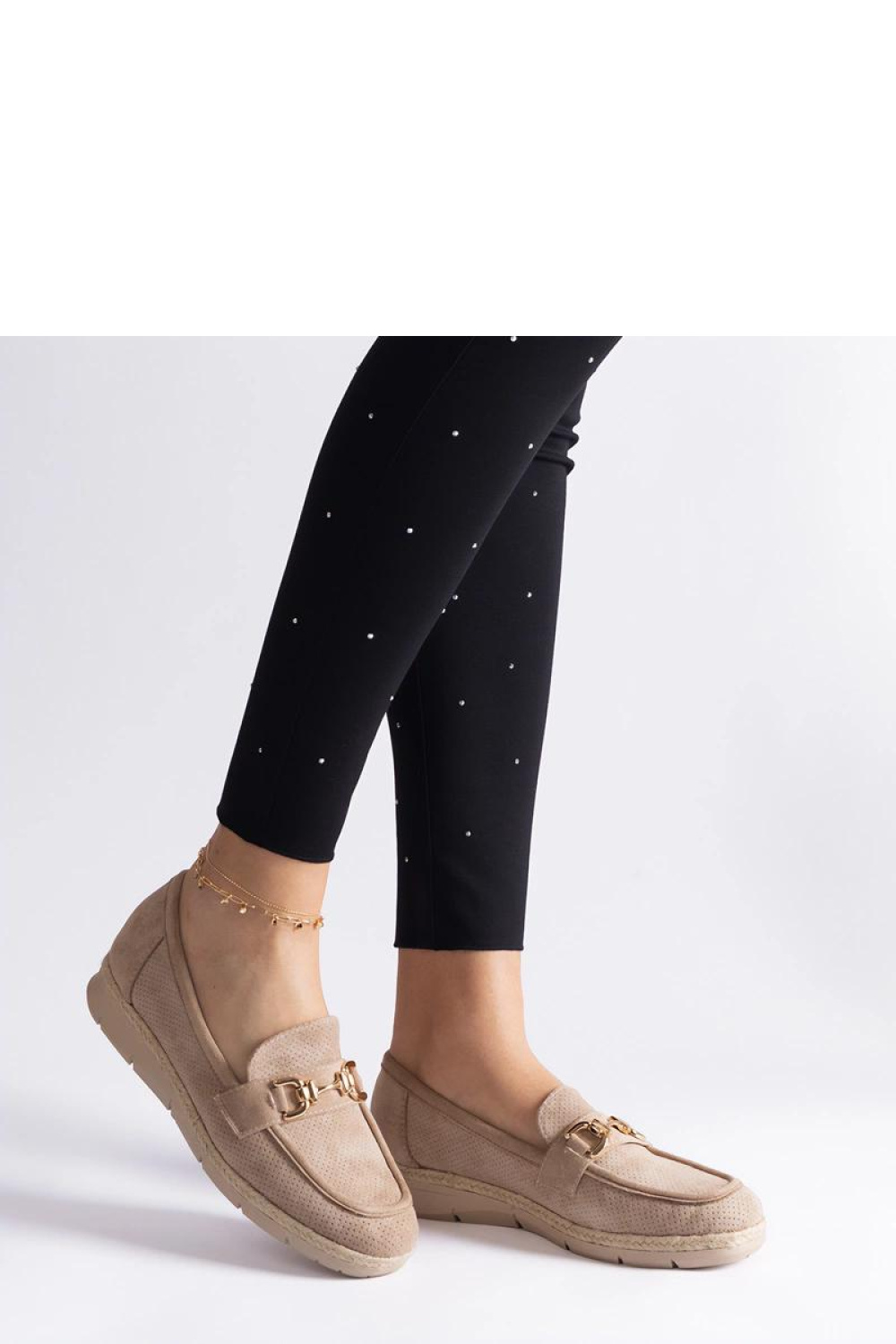  Mocassin model 207173 Solea  beige