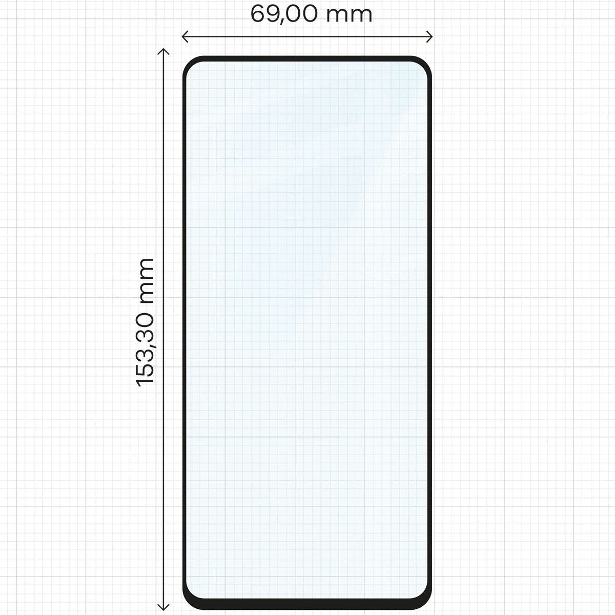 Szkło hartowane Bizon Glass Edge Duo do Samsung Galaxy A52s / A52 5G / A52 4G czarna ramka [2 PACK]