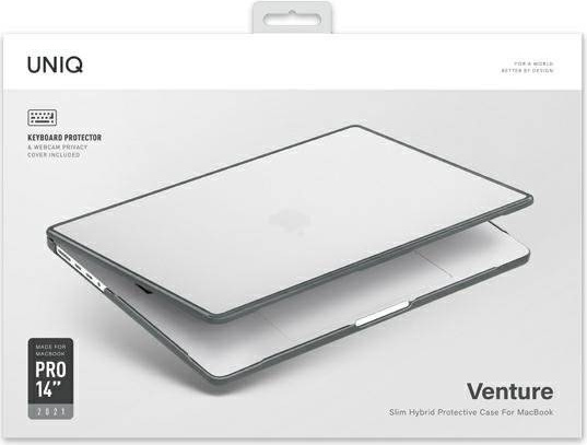 UNIQ Venture Apple MacBook Pro 14 2021-2023 charcoal frost grey