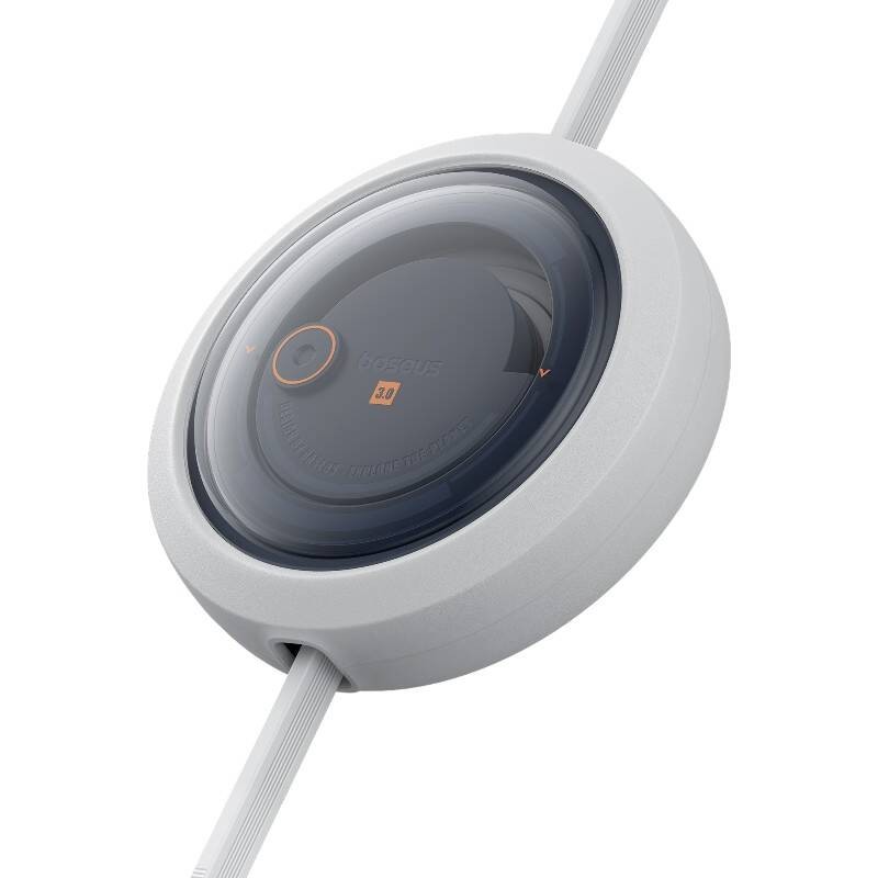 Baseus Free2Draw 3w1 USB-C / USB-C, Lightning, MicroUSB cable 100W 1.1m white