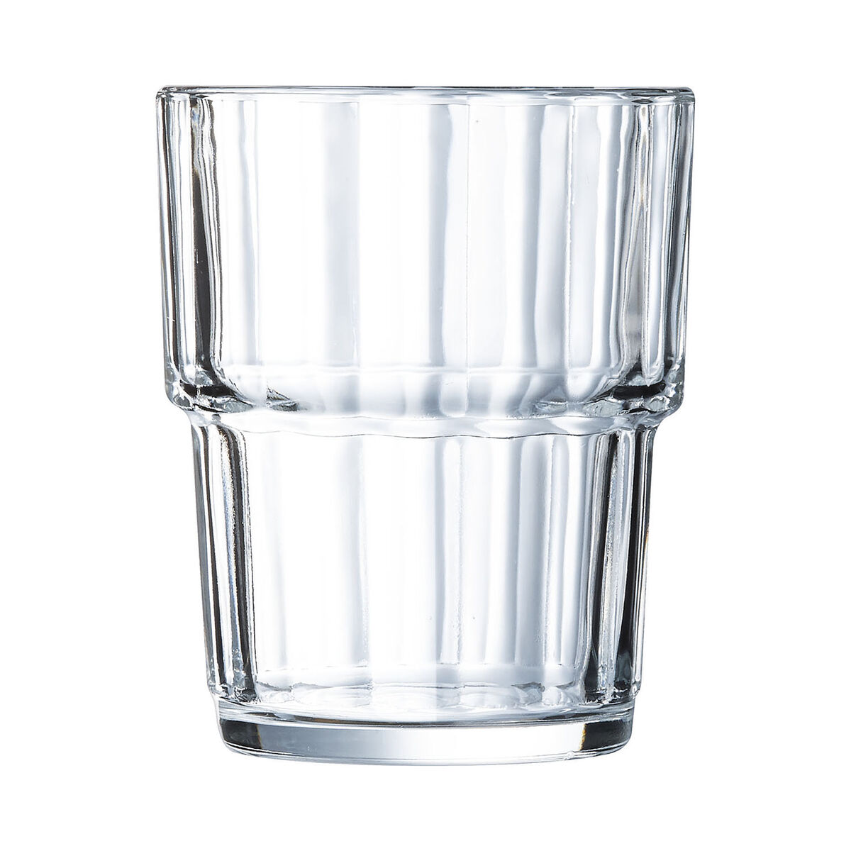 Thermal Cup with Lid Noruega Transparent Glass