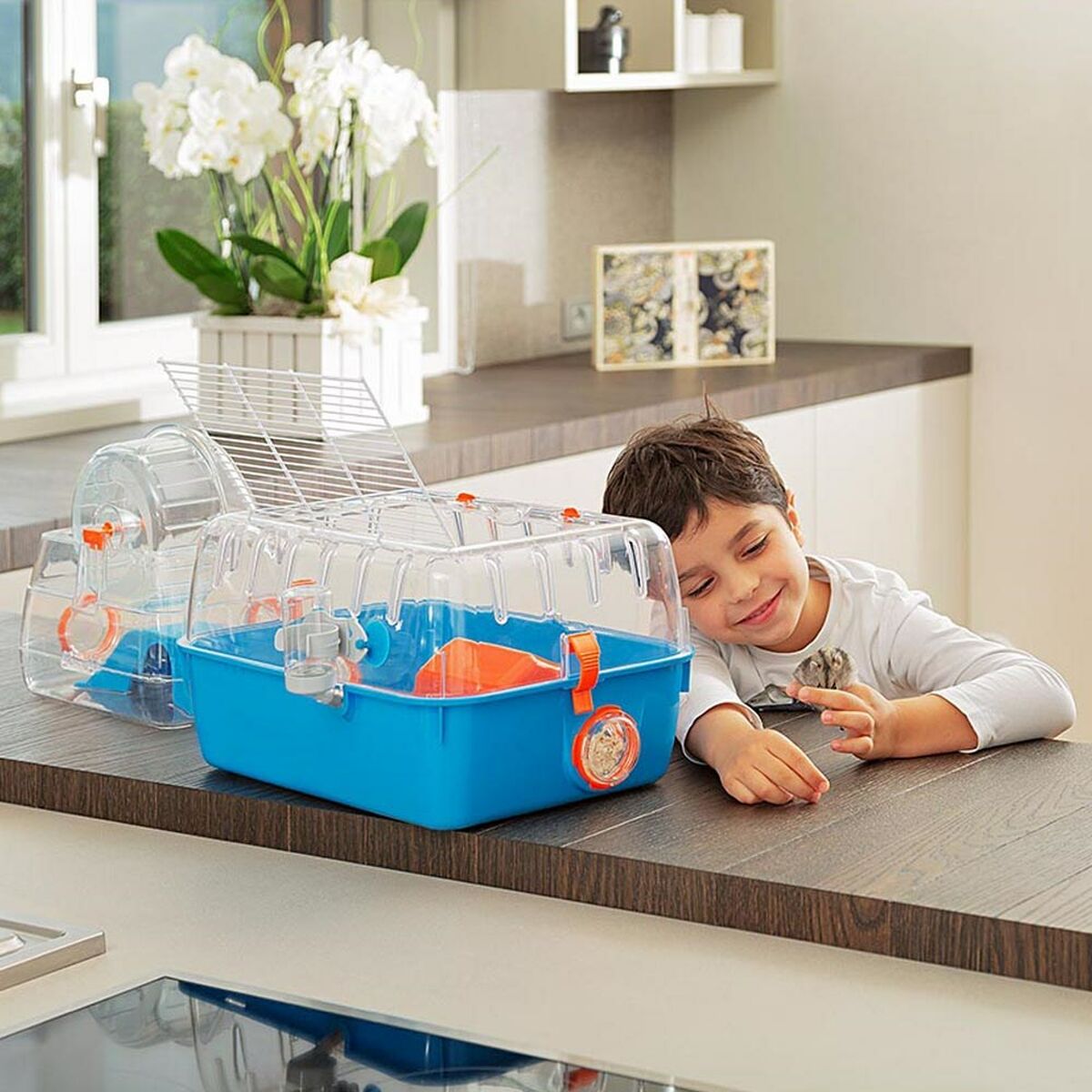 Cage Ferplast Combi 2 Plastic 79,5 x 29,5 x 29,5 cm Cage Ferplast Combi 2 Plastic 79,5 x 29,5 x 29,5 cm