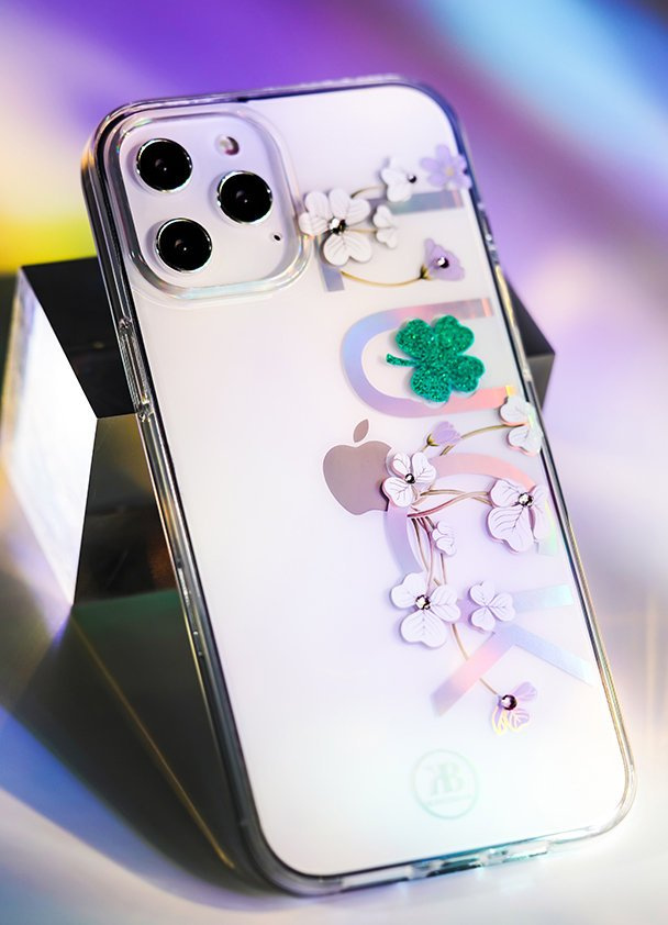 Kingxbar Lucky Swarovski Apple iPhone 12 mini clear (Luck)