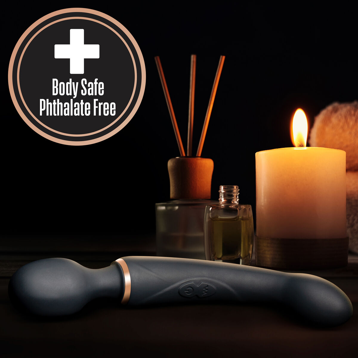Massager Blush Lush Black Massager Blush Lush Black