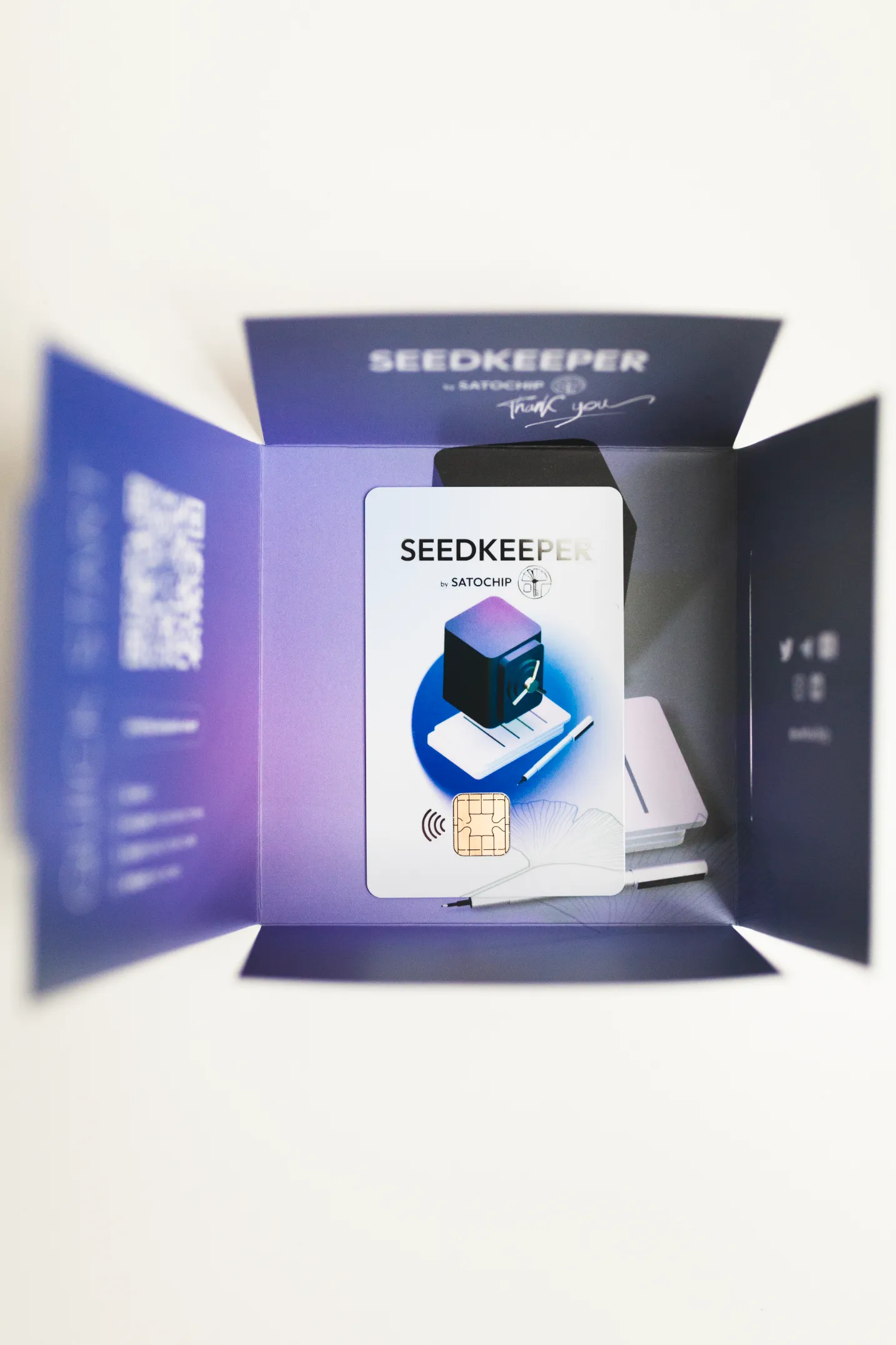 Seedkeeper Smart Card