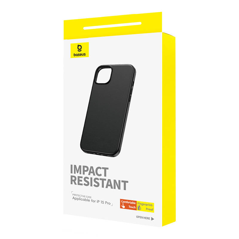 Baseus Fauxther Series Apple iPhone 15 Pro (black)