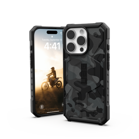 Etui UAG Urban Armor Gear Pathfinder SE MagSafe do Apple iPhone 16 Pro (midnight camo)