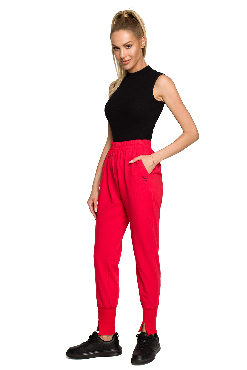 Sportanzug Hosen model 169994 Moe rot Damen